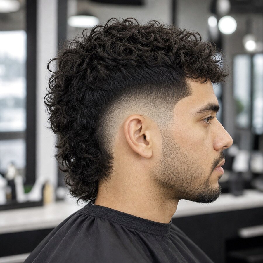 Generated haircut reference image for Low Taper Burst Fade.
